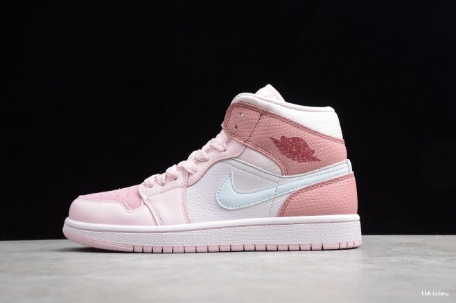 TBK CW5379-600 Air Pink Mid Jordan 1 Digital 0807